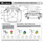 FrSky Tandem X18SE Transmitter 900MHz/2.4GHz Dual-Band External Module Bay Upgraded Screen Brighter Display Long-range Control